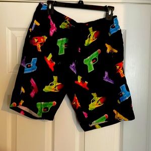 Water gun swimming trunks